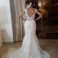 Vestido de novia espalda v - 1
