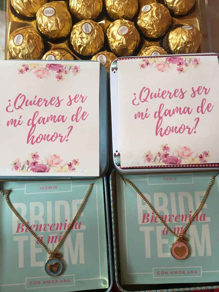  Damas de honor ❤️😍 - 1