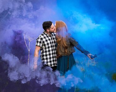 Bengalas de colores : una sesión fotográfica  única !! 3