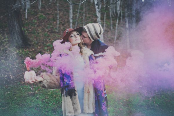 Bengalas de colores : una sesión fotográfica  única !! 4