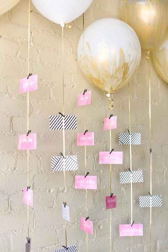 Globos en la boda
