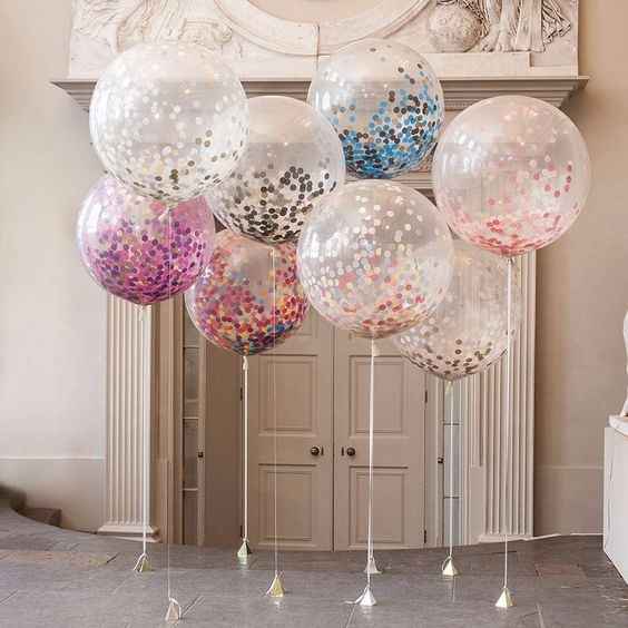 Globos en la boda