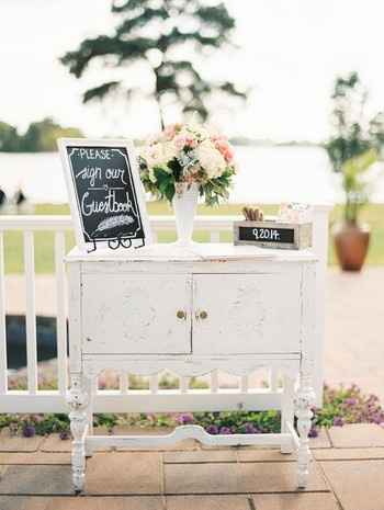 Decoración exterior bodas