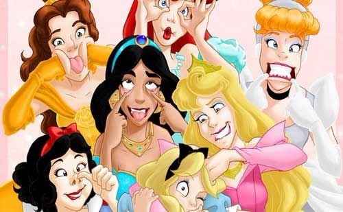 Selfie de princesas