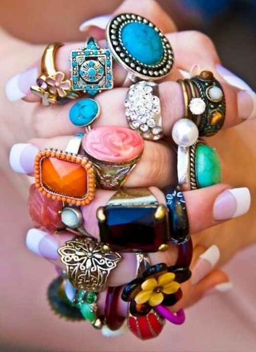 Anillos con estilo