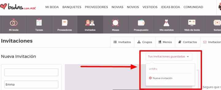 Invitaciones