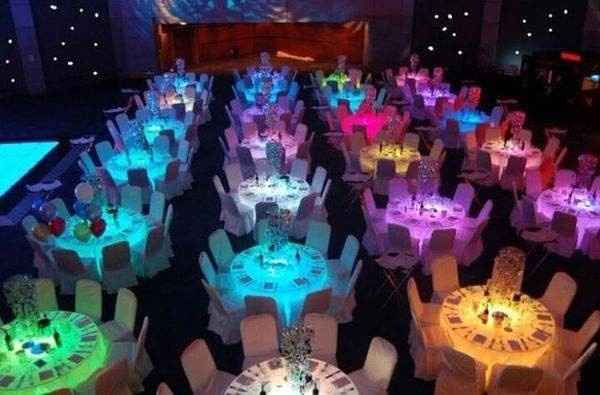 Boda fluorescente