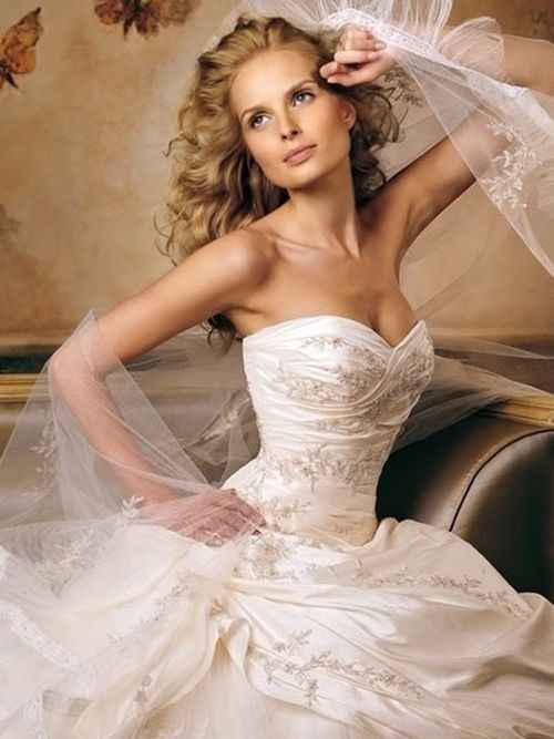 Escote de vestido de novia