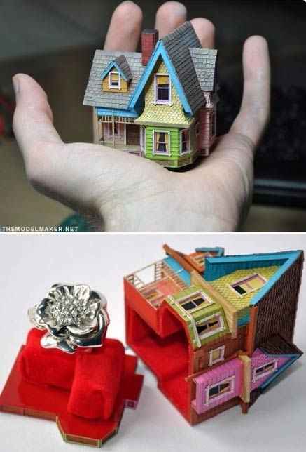 Caja para los anillos