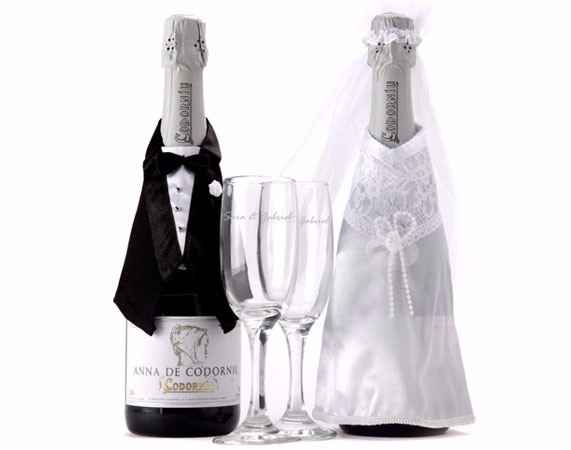 Botellas del brindis