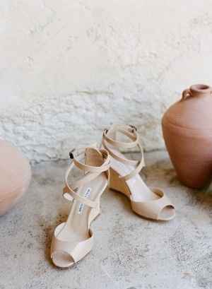 Zapatos de plataforma para novia