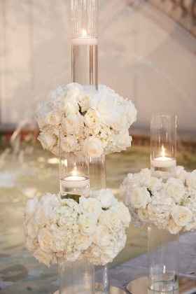 Decoración glamurosa para boda