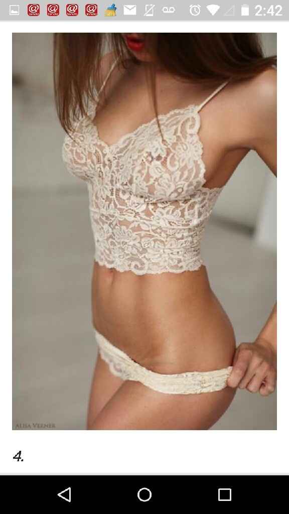 Si me caso gian con esta lencería!! - 2