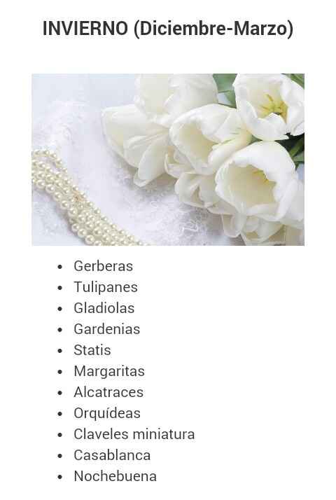 Flores segun su temporada!! - 4