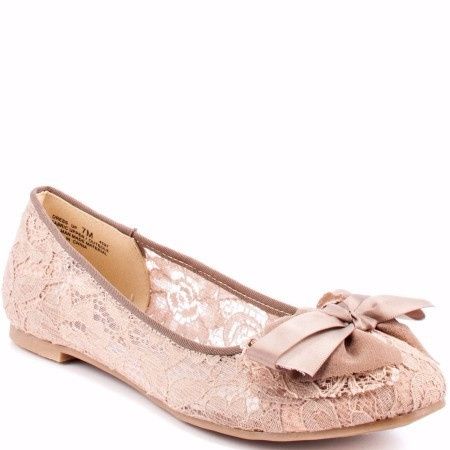 Zapatos con encaje