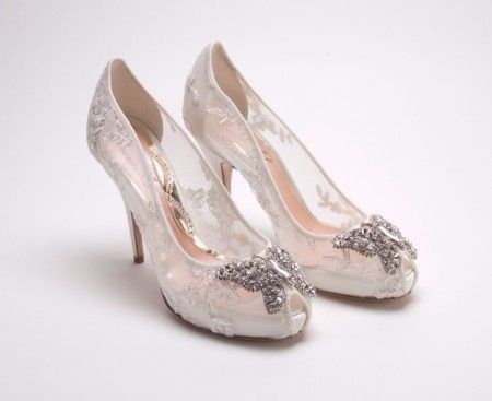 Zapatos con encaje
