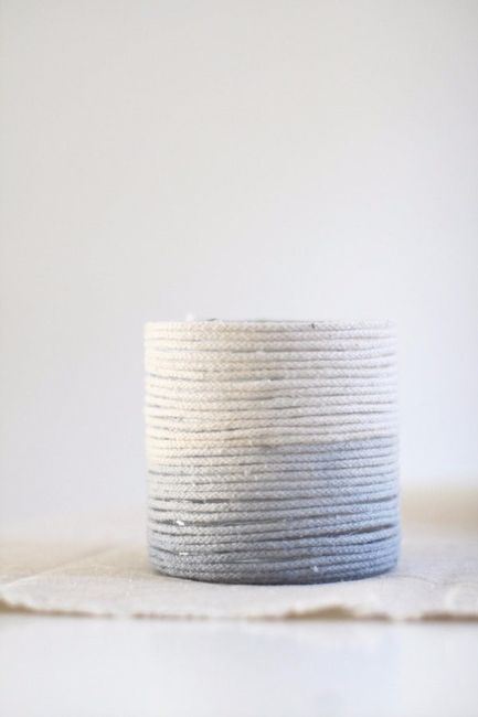 Centros de mesa con cuerdas