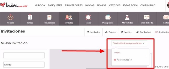 Invitaciones