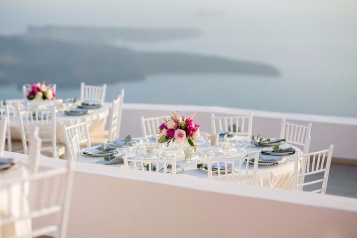 Una boda en Santorini