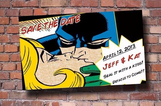 Save the date cómic