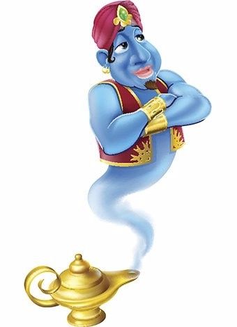 Genio de la lámpara maravillosa
