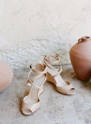 Zapatos de plataforma para novia