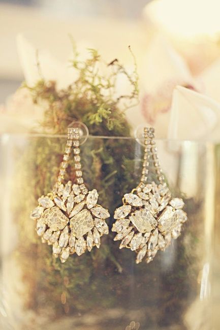 Aretes de novia