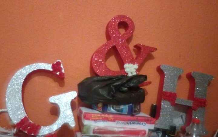 las letras, aun no sabemos donde colocarlas!! 