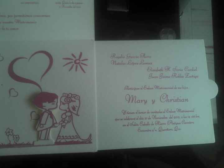 Mis invitaciones!