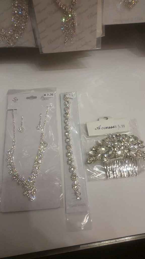 Avances a 52 días! tocado, collar & pulsera! - 1