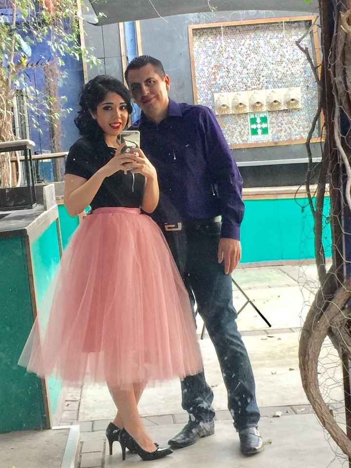 Avances a 46 días! mi sesión informal! falda de tul #2 - 3