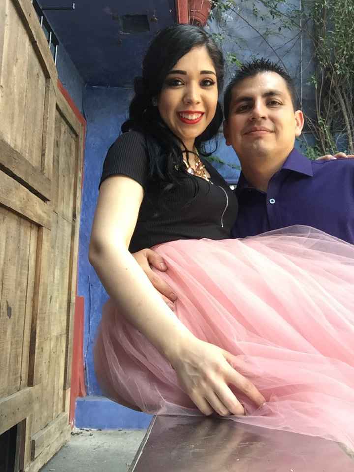 Avances a 46 días! mi sesión informal! falda de tul #2 - 4