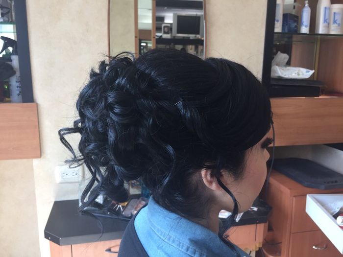 Prueba de maquillaje y peinado! - 3