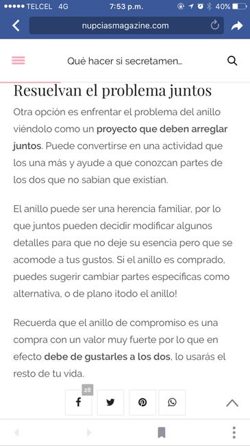 Que hacer si tú anillo de compromiso no es del todo de tu agrado! - 5