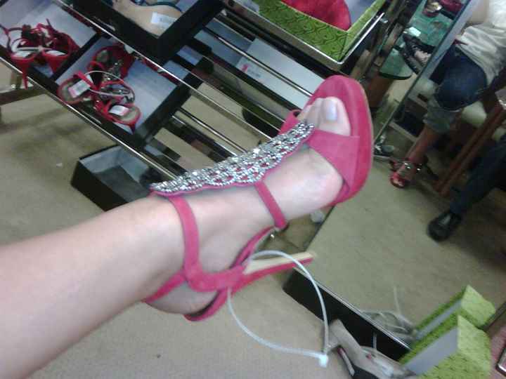 Zapatos de mi boda rojos!