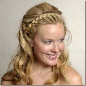 Trenza con suelto
