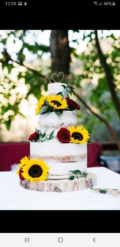 5 pasteles de boda con flores - 1