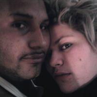 la primera foto con mi amors 