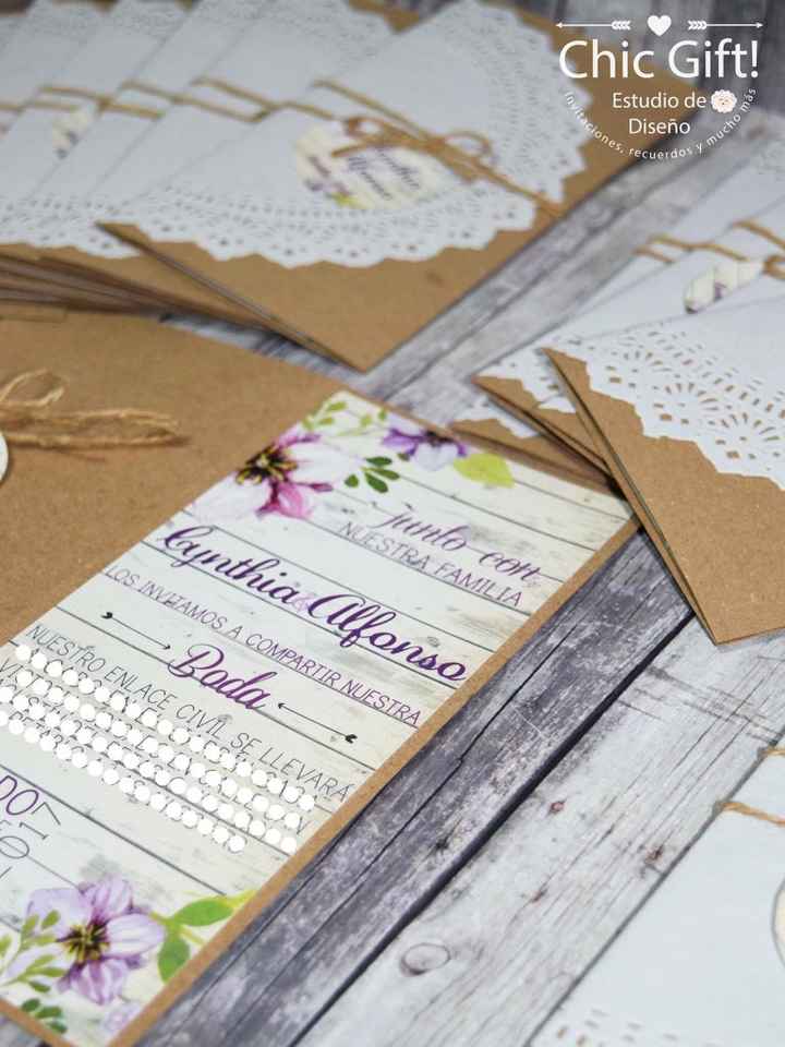 Llegaron las invitaciones - 1