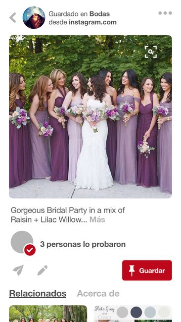 ¿Llevarán tus damas el mismo vestido? - 1