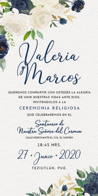 Invitación de Boda 😍 - 1