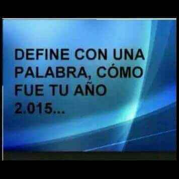 Mi año 2015 fue..... - 1