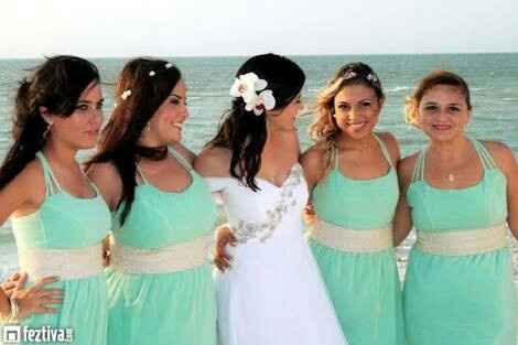 Boda en la playa: damas - 2