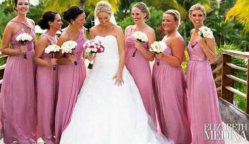 Boda en la playa: damas - 3