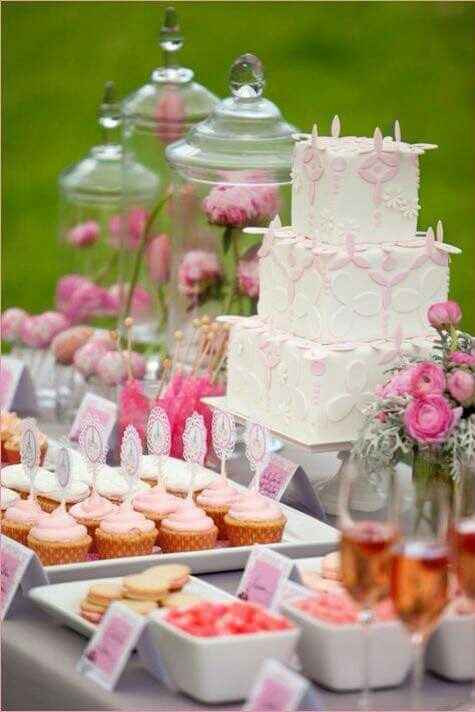 Ideas mesa de postres - 1