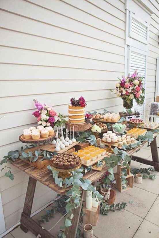 Ideas mesa de postres - 4