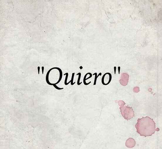 Quiero..... - 1