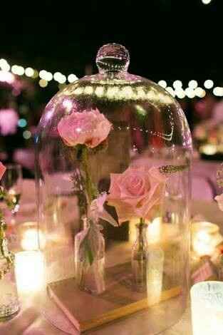 Arreglos de mesa, boda de dia - 2