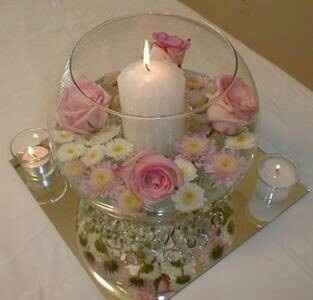 Arreglos de mesa, boda de dia - 9