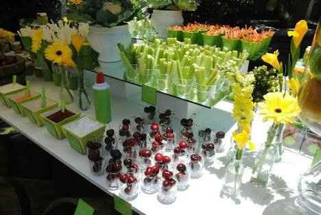 Mesa de dulces y frutas - 11